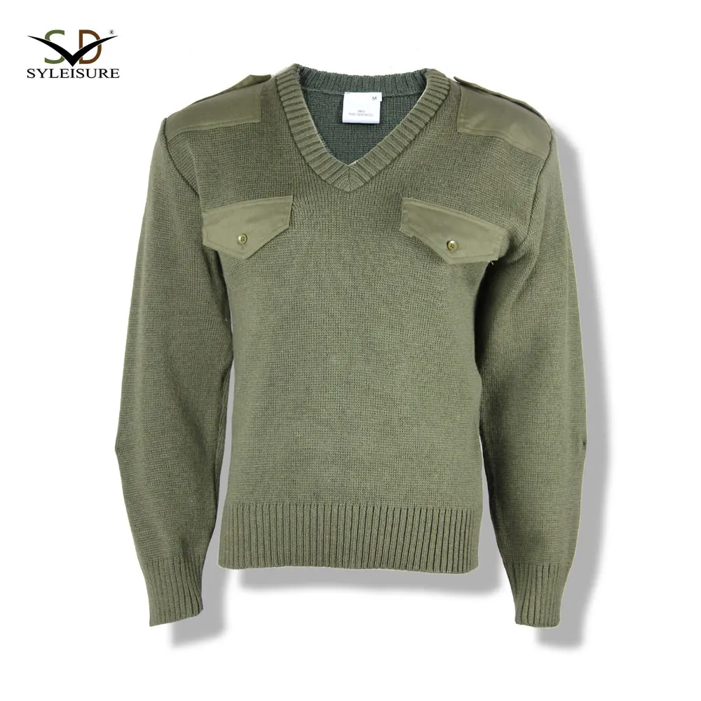 Manufacturer jumper knitted heavy vest  sweater for men wool tommi