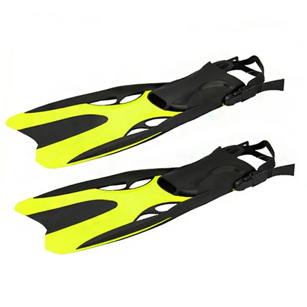 Underwater Fishing Scuba Diving Equipment TPR  Material Power Plastic Freediving Fins