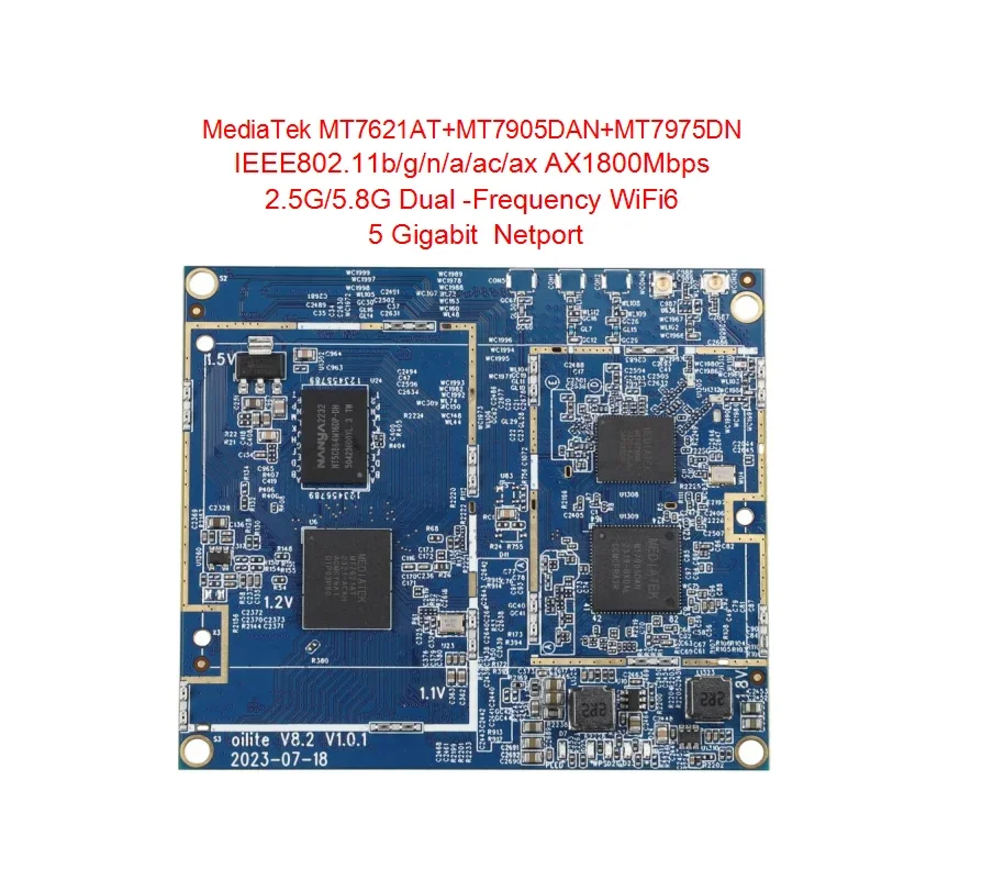 Gainstrong MT7621A AX1800 WiFi6 openwrt industrial  router wifi mini pci e module router openwrt high power usb wifi module