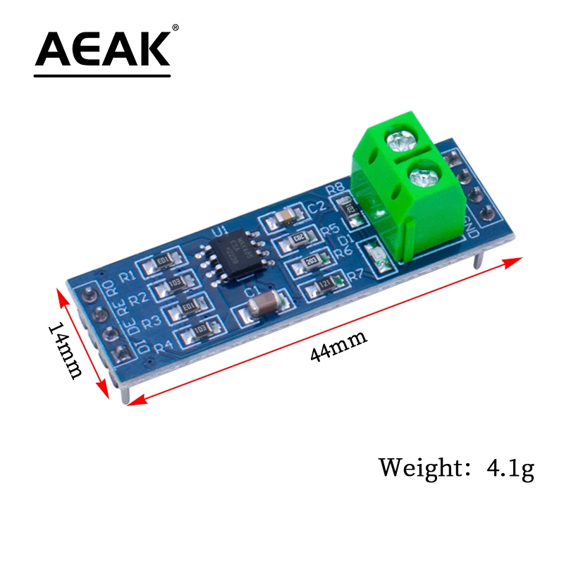 AEAK MAX485 Module RS-485 TTL Turn To RS485 MAX485CSA Converter Module For Arduinos  Microcontroller MCU Development Accessories