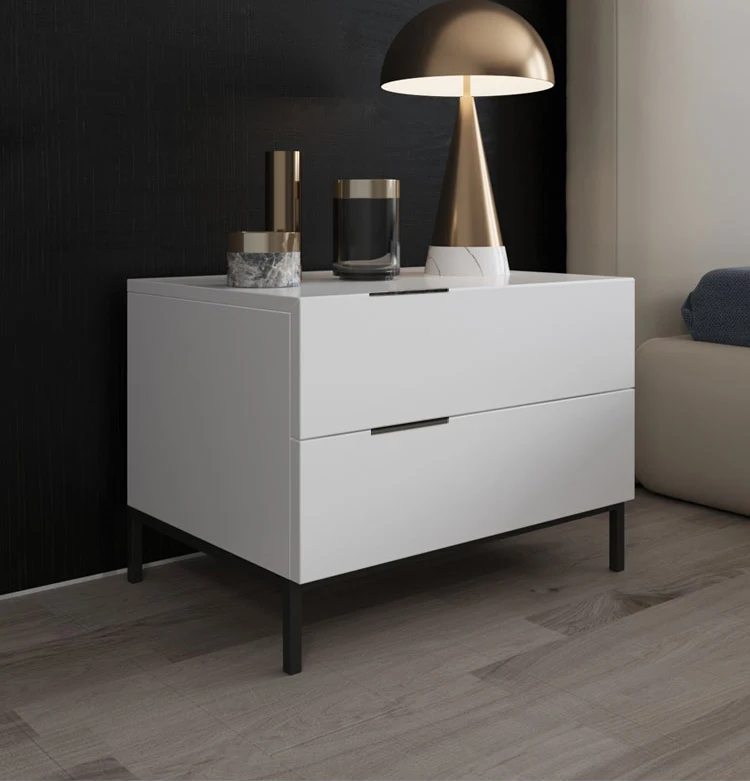 Side Tables Design Nordic Wooden Modern Nightstand Bedroom Furniture Home Furniture for Bedroom Bedside Luxury