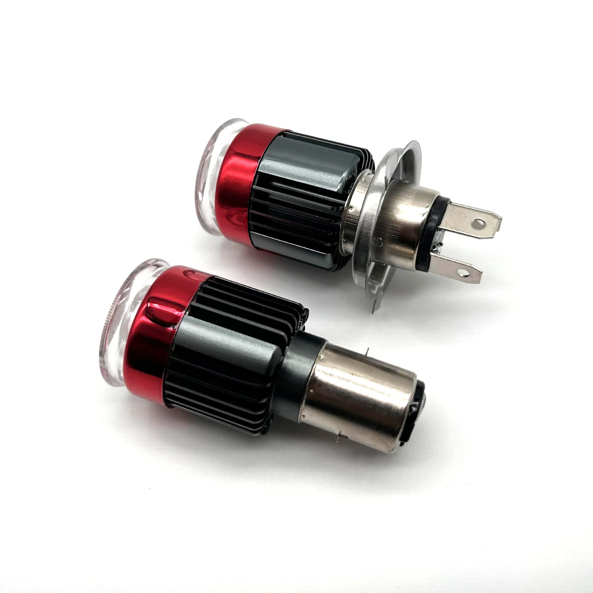 Motorcycle Led lights built-in headlights electric car lens spotlights near and far light one demon eye modified bulb