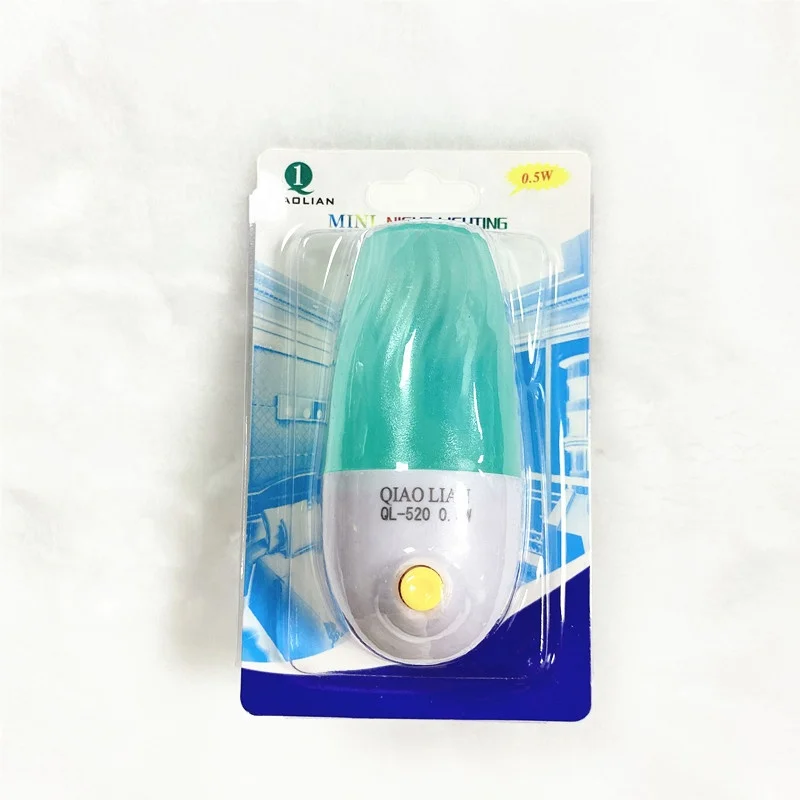 LED small night lamp with switch US EU plug  led nightlight