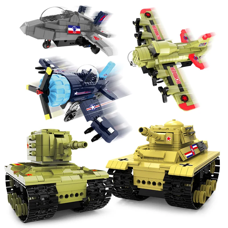 Flytec Military Team Series Cool Fighter Toy RC Plane For Boys Funny Voice Control Model&building Toy With APP Program