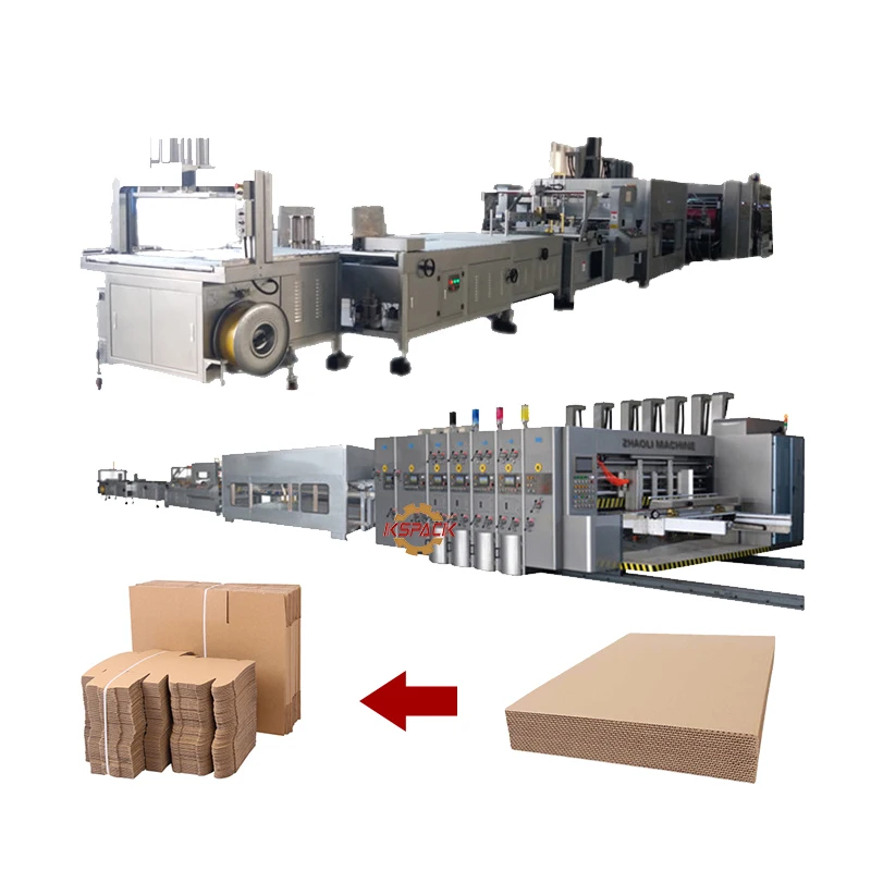 The Carton Box Making Machine/All-inline Production Line