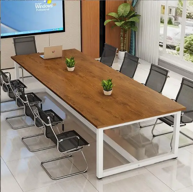 Современный офисный стол и стулья от 8 до 10 человек