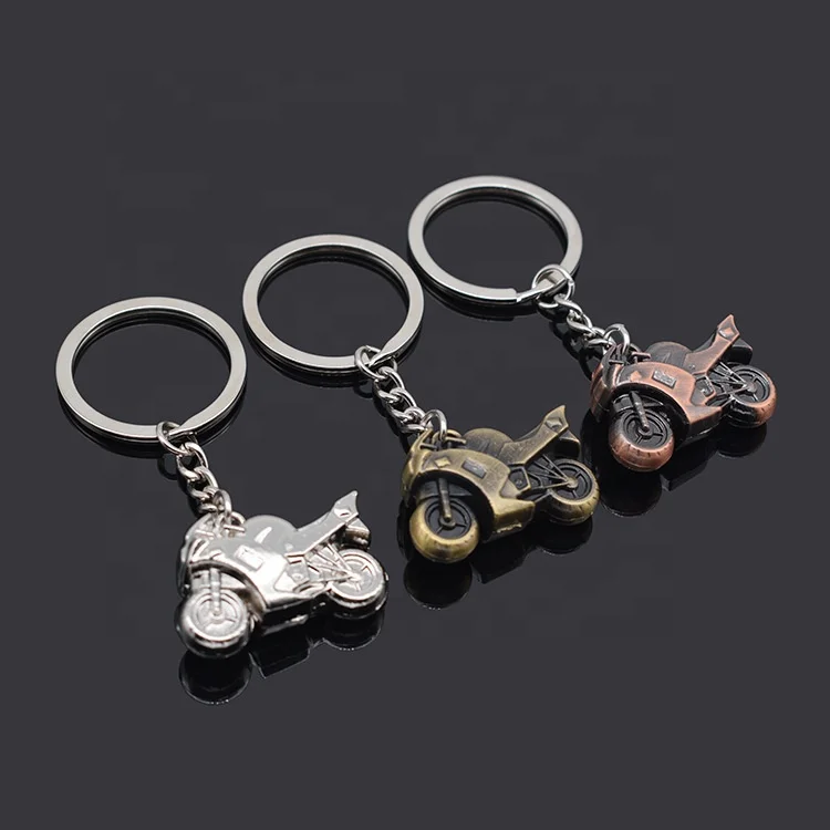 metal bicycle keyring motorbike keychain motorcycle key chains