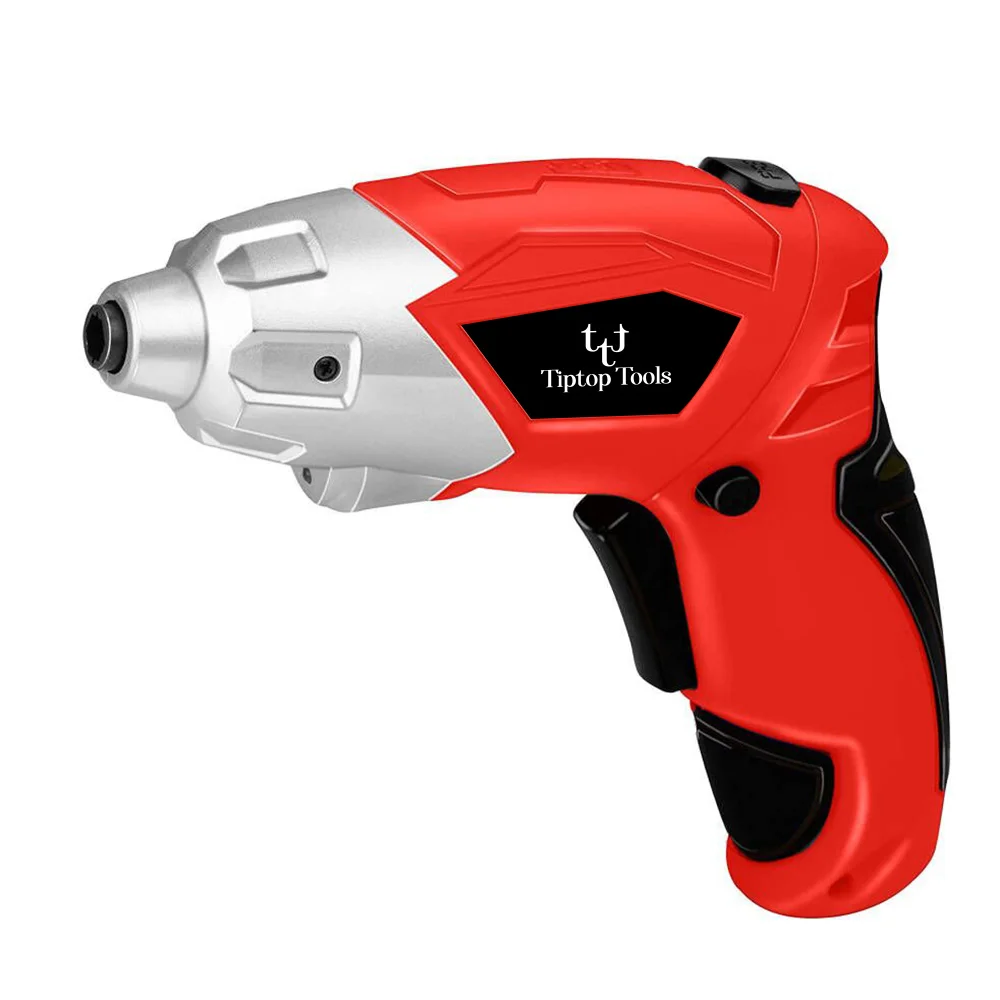 Customized 4V Lithium-ion Battery USB Charging 1/4' Hex Mini Cordless Electric Screwdriver Drill Set With Rotating Handle