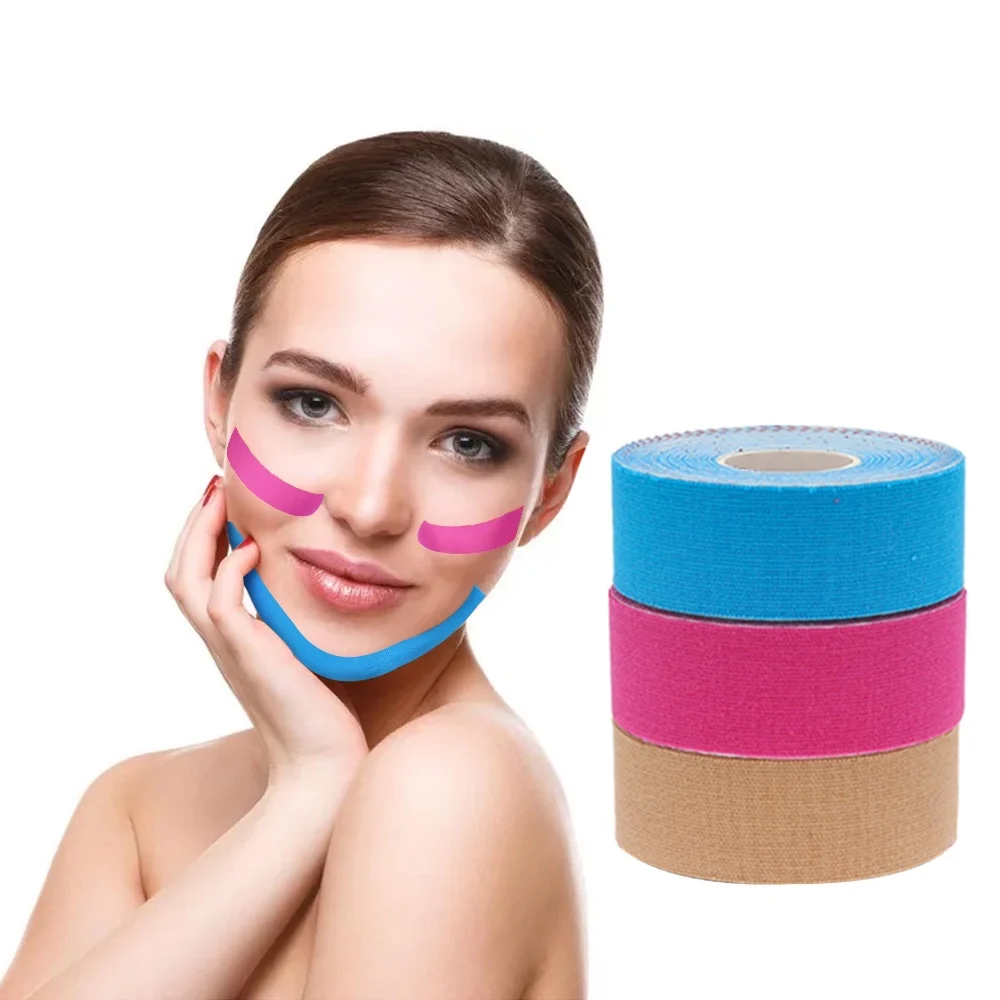 Cotton Face Protection Strips Kinesiology tape sports For Face Skin Multifunctional