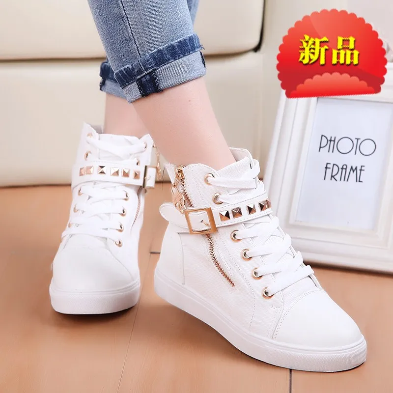 Classical cheap high top shoes for boy and girls Sneaker high ankle canvas shoes high cut canvas