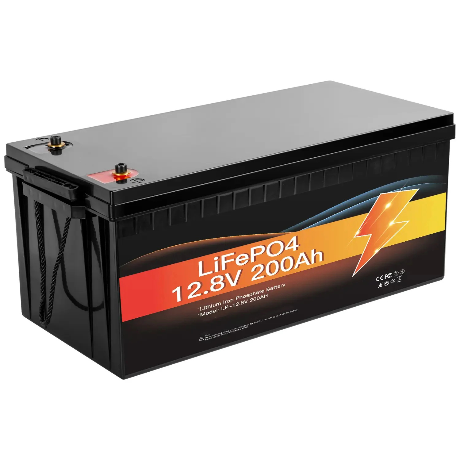 12.8v 100ah 200ah graphene battery 12v 100 am 200 amp lithium ion battery solar storage hybrid batteries for solar system tool
