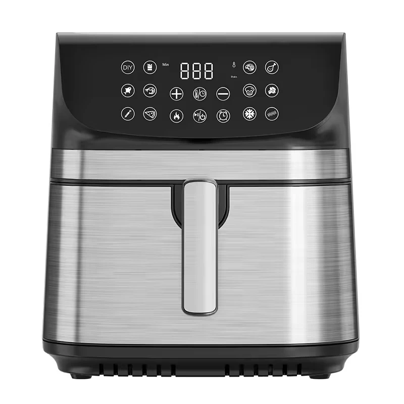 SKD CKD Large Capacity Air Fryer 9L with Large Viewing Window 12 Preset Electric Cooker Oven Stainless Steel Air Fryer Digital