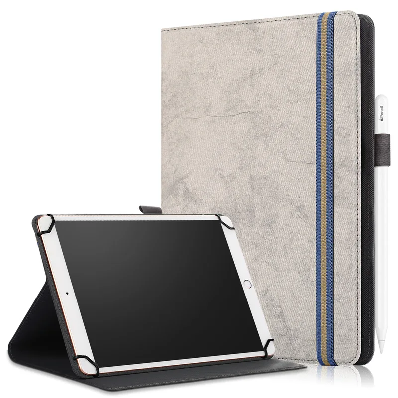 3 Layer Heavy Duty Slim Stand Hard Back Smart Cover Protection Shockproof Silicone Skin Protective Tablet Case