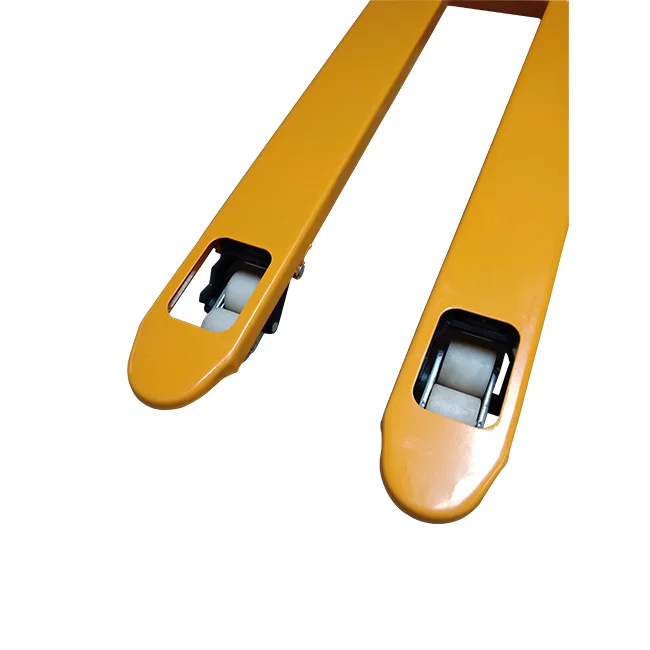 Hydraulic 2ton hand pallet truck with Cast Iron Pump Nylon Wheel
