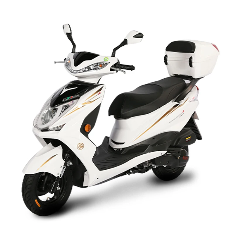 Motor Gasoline Motorcycle Moped 125cc Moto Gas Scooter With Yamaha Engine Scooters