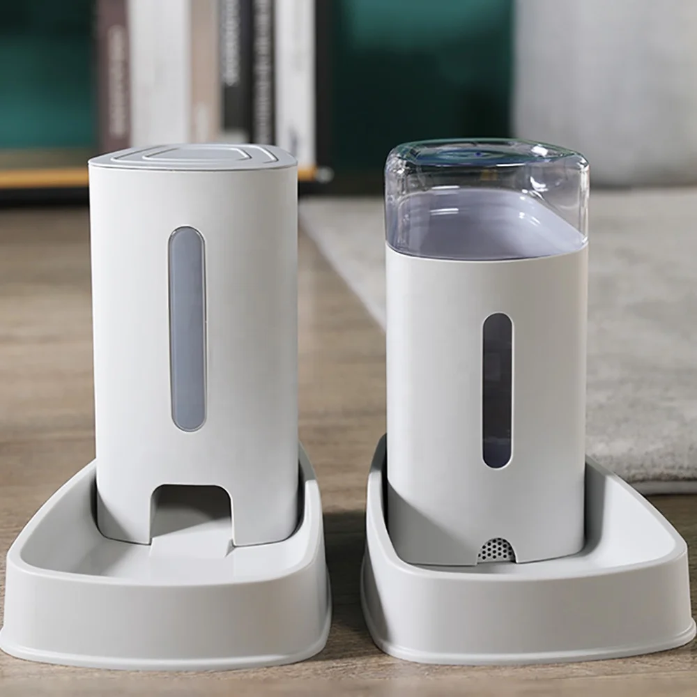  HMS animal feeders Indoor Cheap Design Automatic pet feeder dog 3800ml for