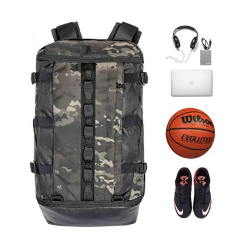 Youth Basketball Backpack with Ball Compartment and Shoe Pocket Soccer Sports Equipment Bag