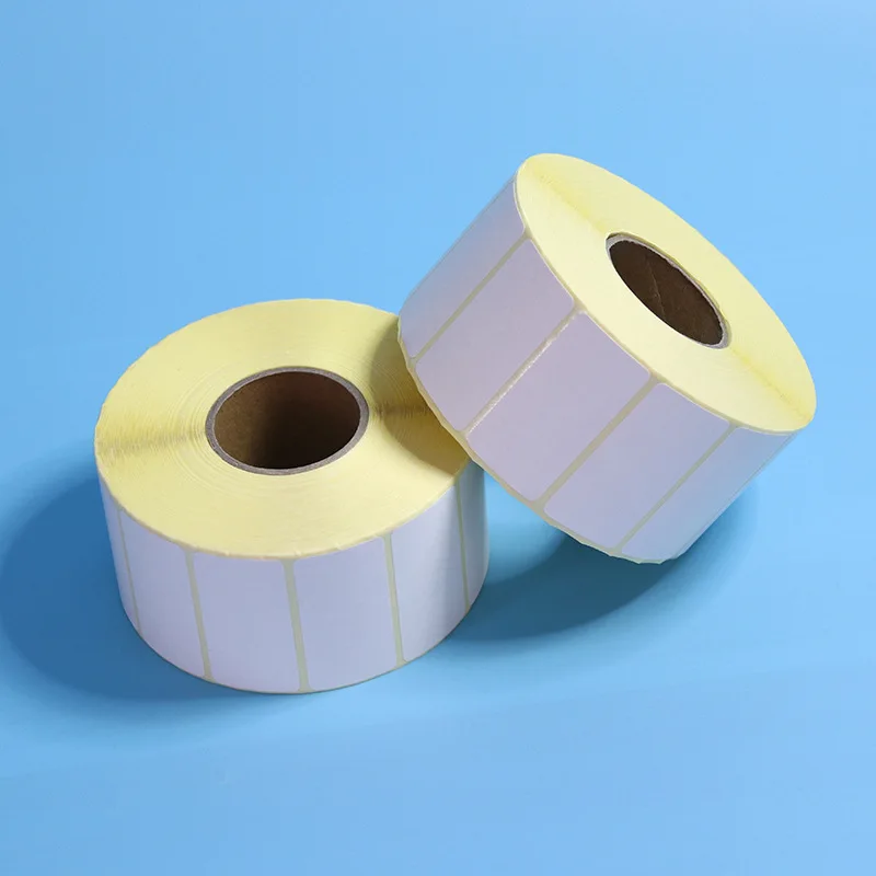 Thermal Bopp Barcode Paper Label Thermal Paper 60*40* 500 Pieces Removable White PP polypropylene Label Stickers