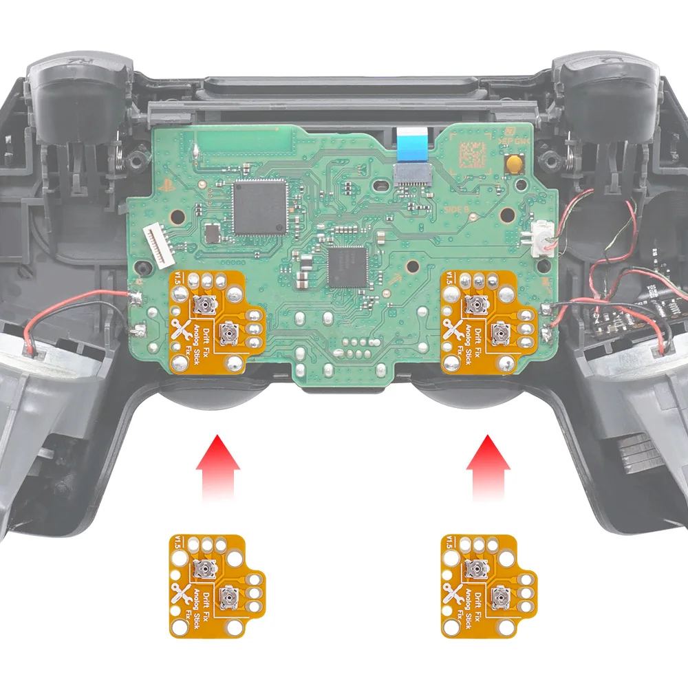 RTS запчасти для ремонта игр PS4 PS5 контроллер аналоговый джойстик дрейф Fix мод Xbox One/X/S 3D