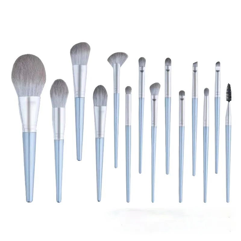 
Brush Set 14 Professional Makeup Brush Powder Brush Blush Brush Eye Shadow Brush Foundation Brush Beauty Tools 