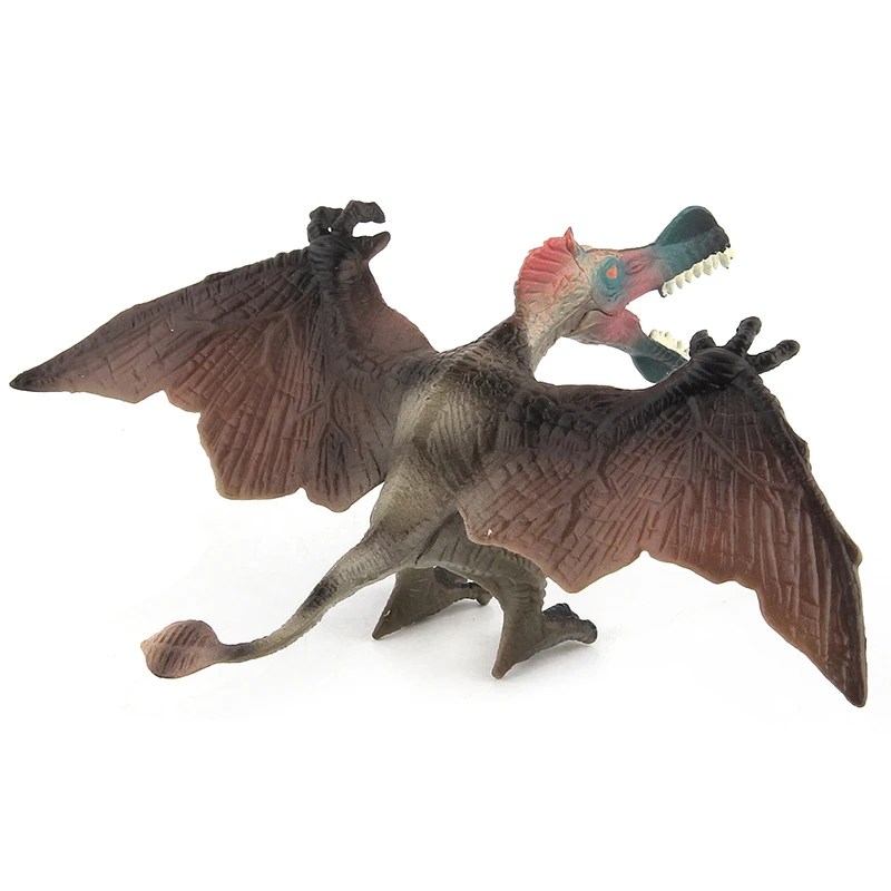 3D Plastic Dinosaur Toy Raged Pterosaur Model Solid Dinosaur Model