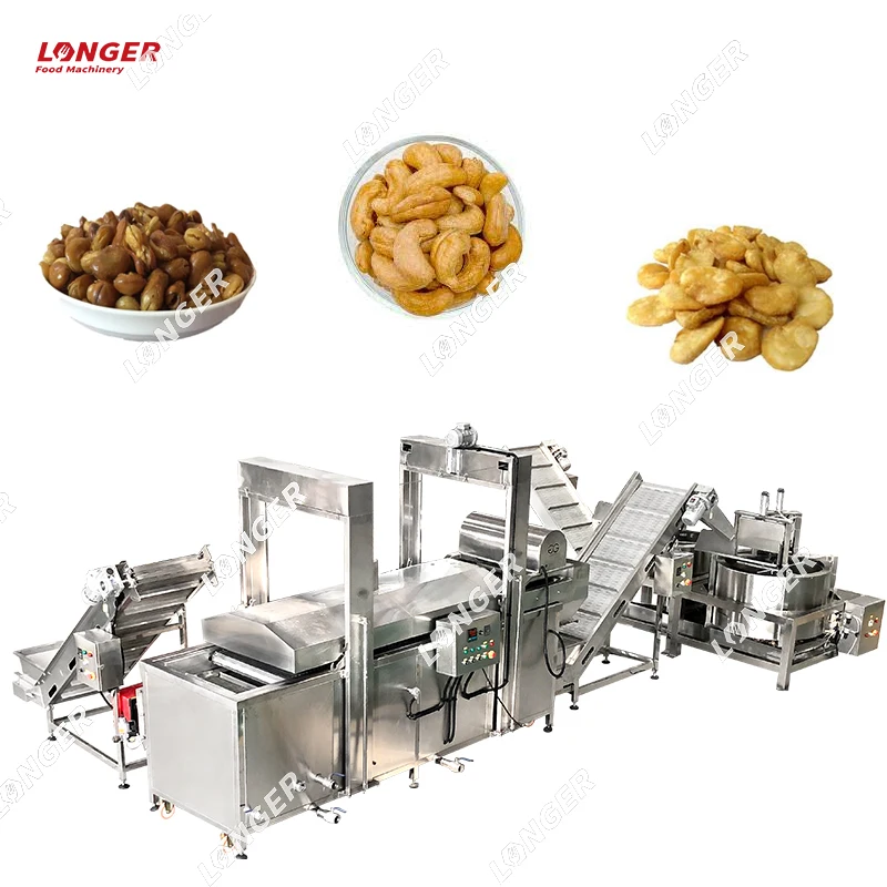 Линия для жарки миндальных орехов машина кешью семян подсолнечника