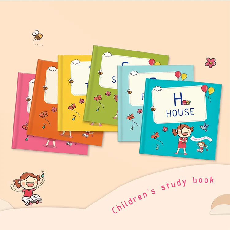 factory Printing  OEM kid Coloring Book Lamination customize books cove Story Board Book For Children