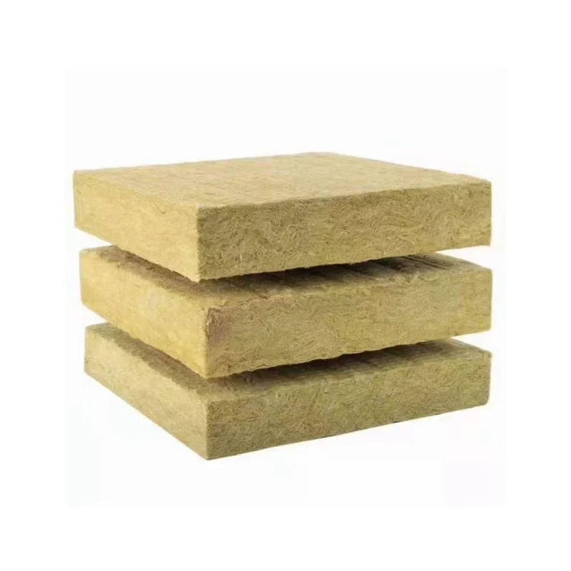 insulation Industrial Fireproof ISO-Certified CE Rock Wool Insulation Blanket Cheap  Basalt Slate 50-150mm Warehouses Exteriors