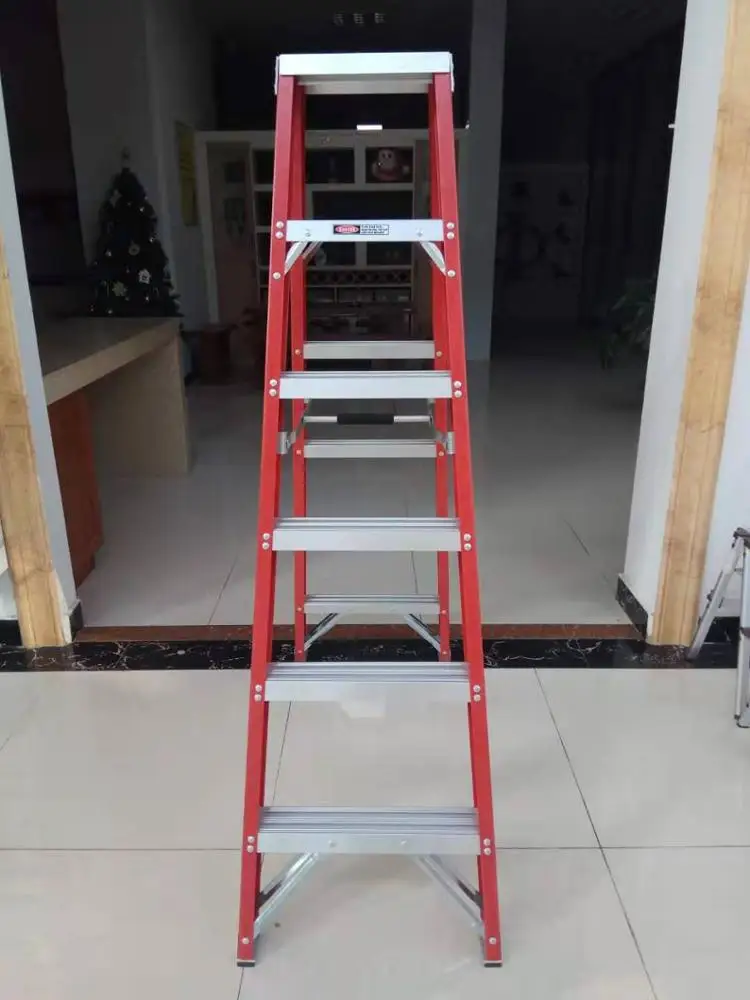 Fiberglass Double Step Ladder With EN-131