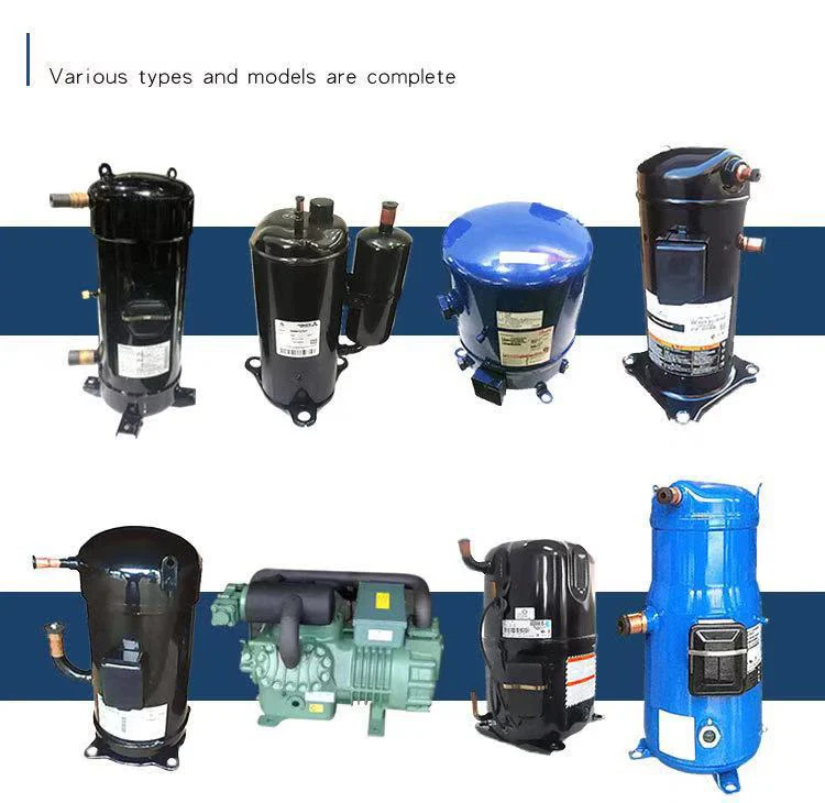 12HP Semi-Hermetic Condensing Unit Power Refrigeration Compressor Automatic R410A Freezer Cold Storage Room Freezer