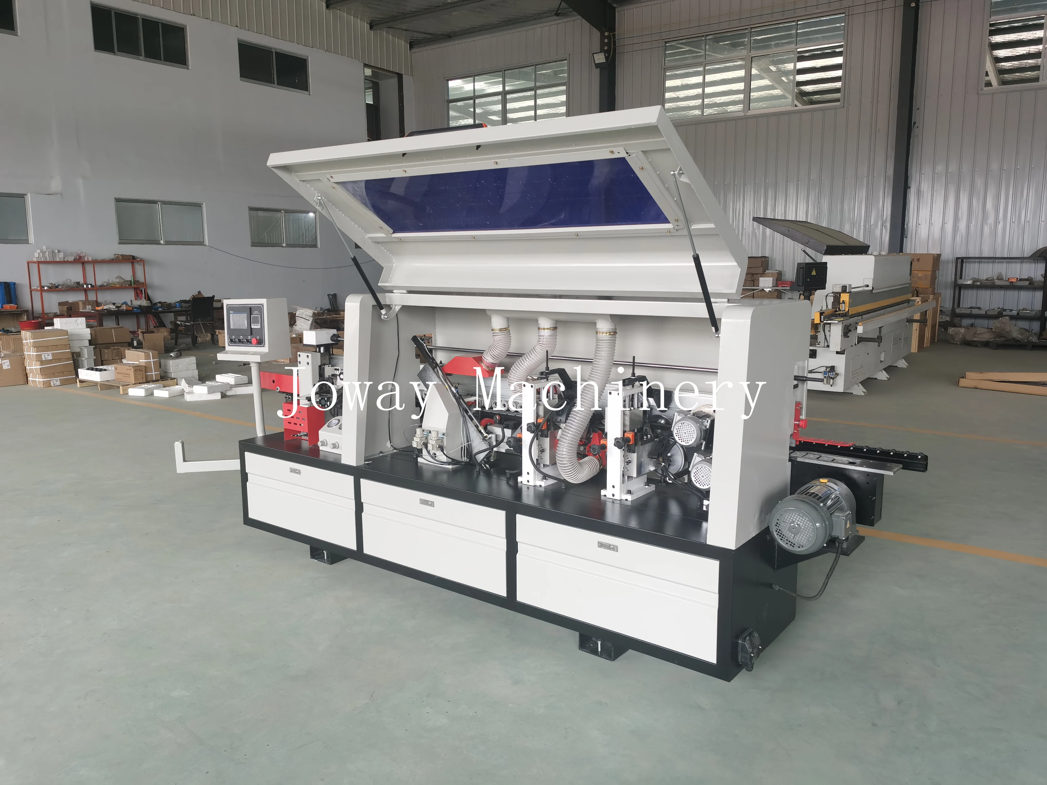 Double trimming edge banding Wholesale mdf edge banding woodworking automatic edge banding wood panel making machinery price