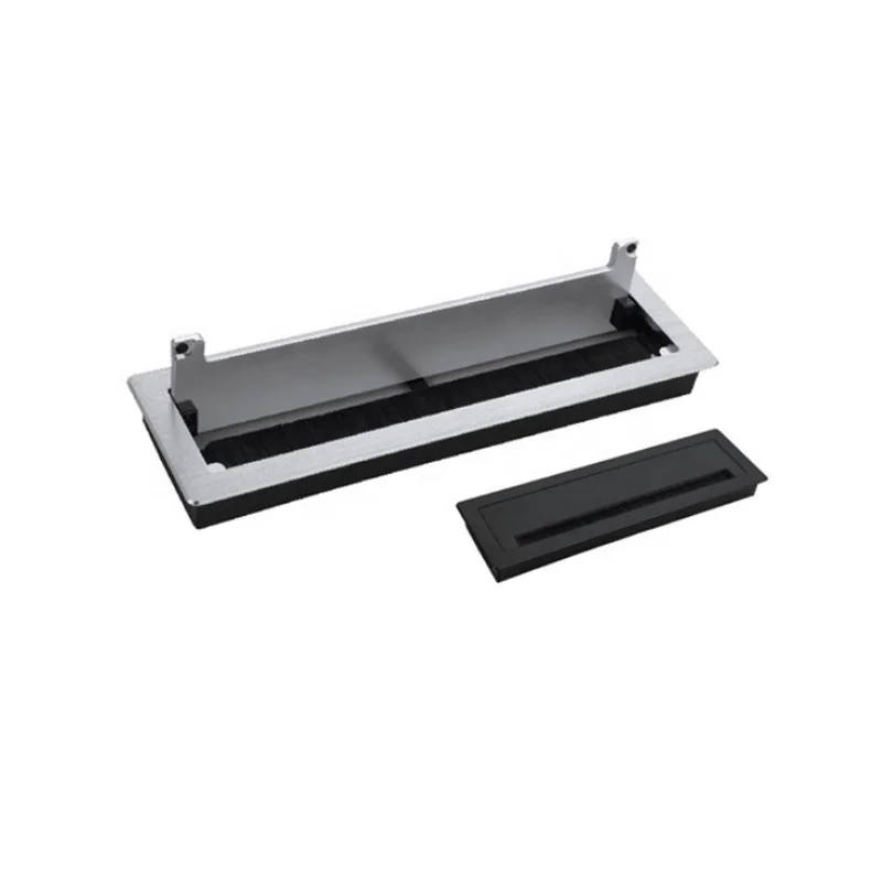 Aluminium Alloy Office Conference Desk Wire Cable Grommet Box
