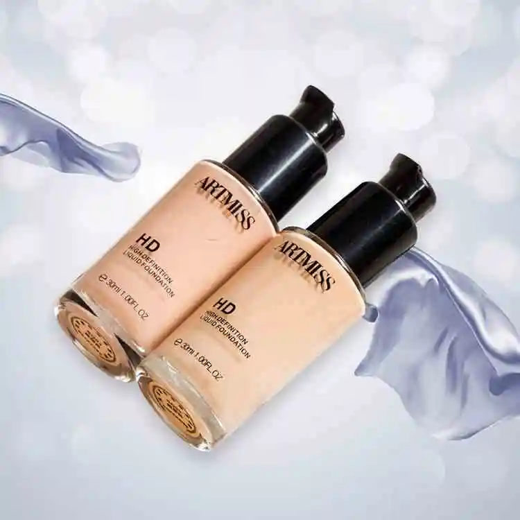 ARTMISS Original Face Full Coverage Foundation High Quality Moisturizer Whitening Liquid Makeup Luxury Foundations