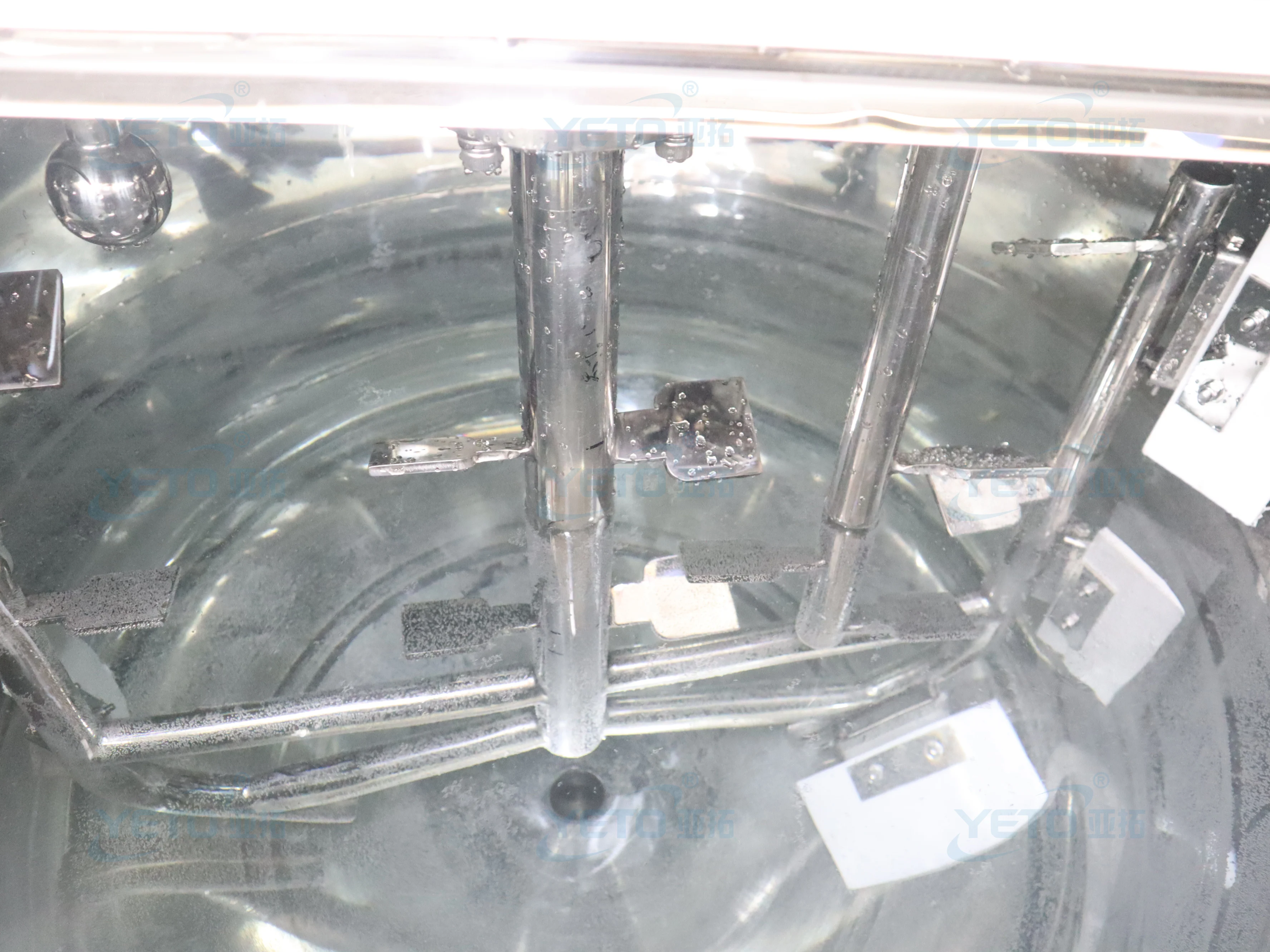 Dish Washing Cosmetic Making Machine Body Cream Ahitator Blending Mixer Equipment Shampoo Hand Soap Mixing Tank for Lotion Toner