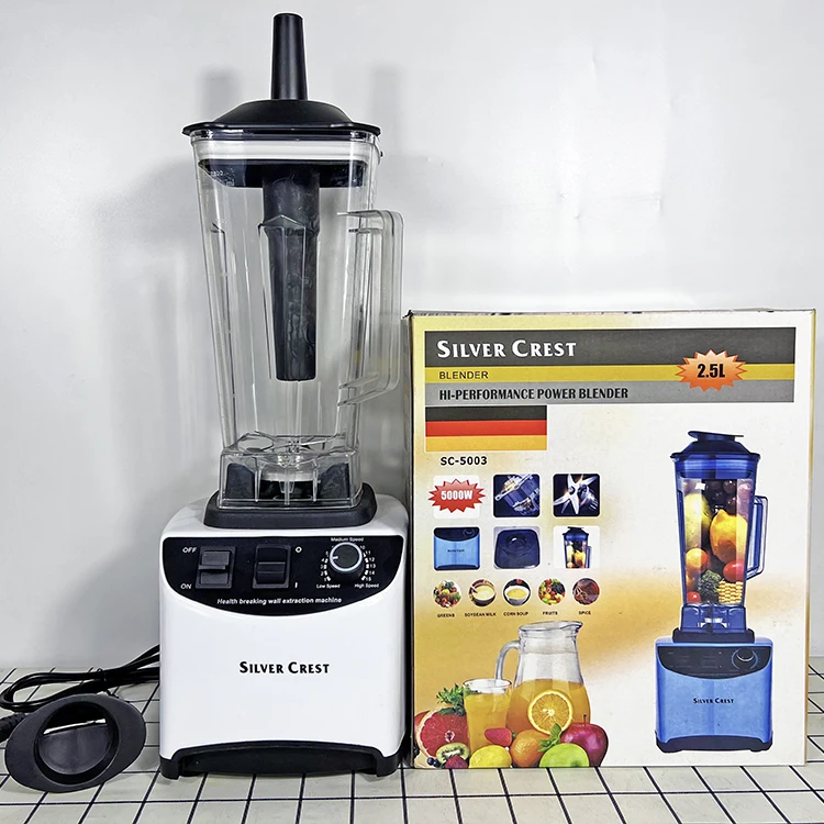 2 In 1 9500w Strong Power Mixer Blender Silver Crest Blender For Home Use Good Quality Blender Mixeur Professionnel