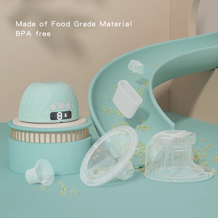 Factory Directly OEM Portable Wireless Electric Breast Pump Hands-free Smart Breastfeeding Pump Wearable Breast Milk Extractor