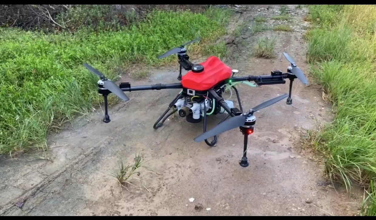 22L Gasoline Drone Agriculture Hybrid Gasolina Drone Petrol Engine Hybrid Drone Agriculture Sprayer