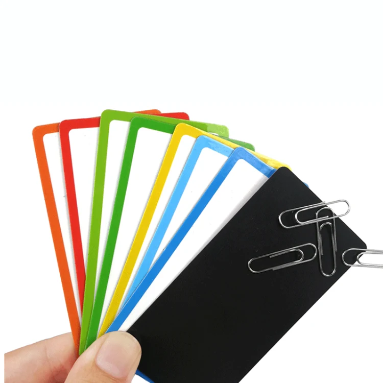 China Factory Name Tags Plates for Classroom Lockers Fridge and Behavior Magnetic Tag