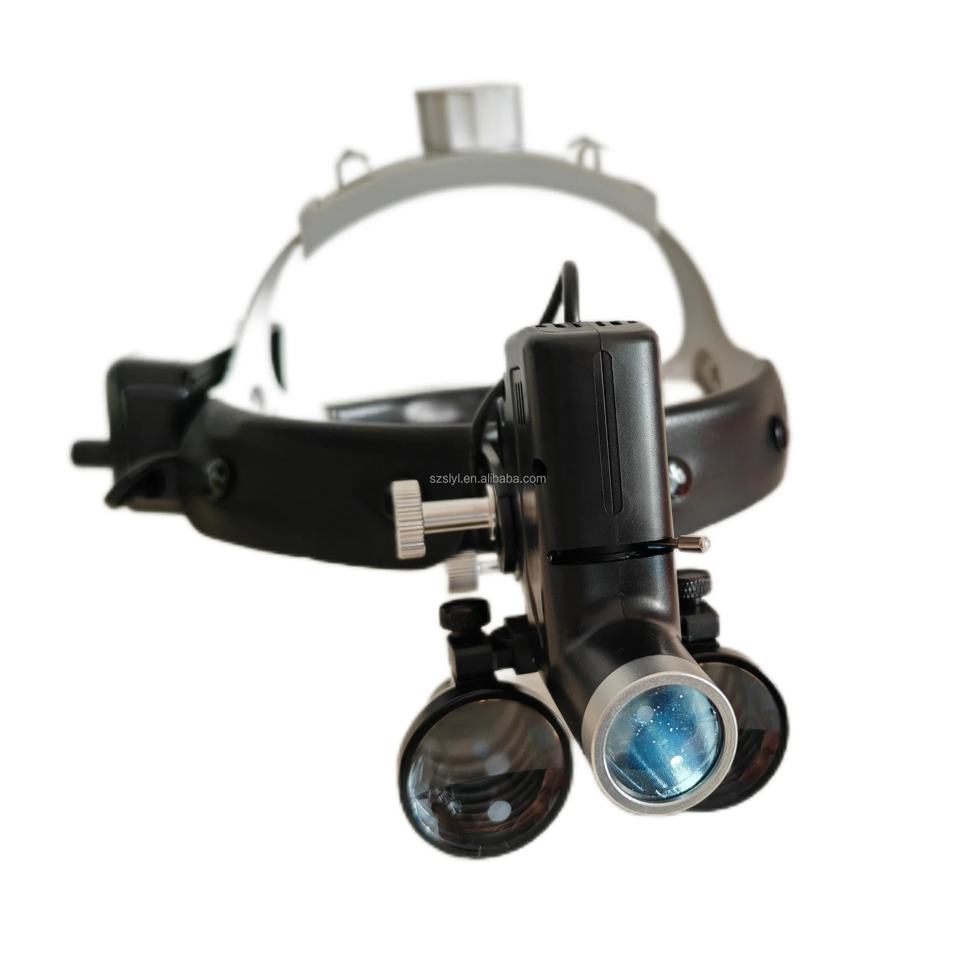 5W Headband Dental Headlight with 3.5 X  Binocular Loupes Dentist Loupe Magnifier with Head Light