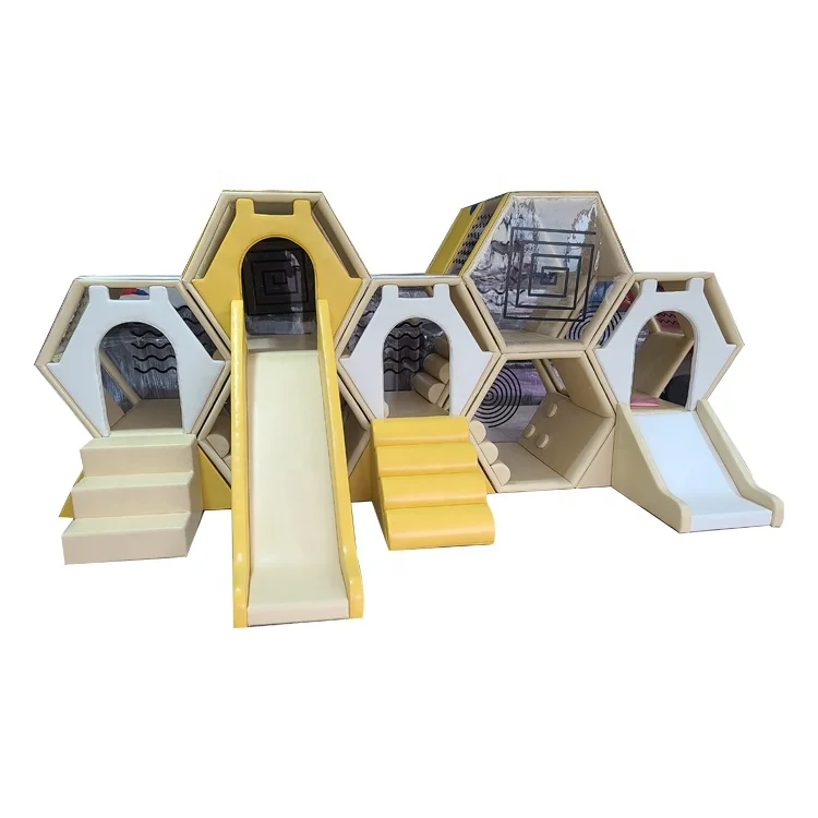 2022 New Design Soft Play Kids Baby Indoor Slide Climbing Slide Indoor Children Preschool Playground