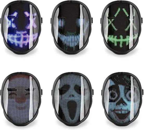 Светодиодная маска с Bluetooth