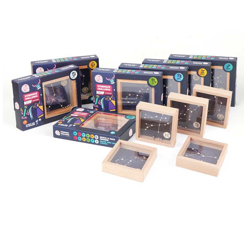 Best Quality Mini Labyrinth Puzzle Game Wooden Board Game For Children