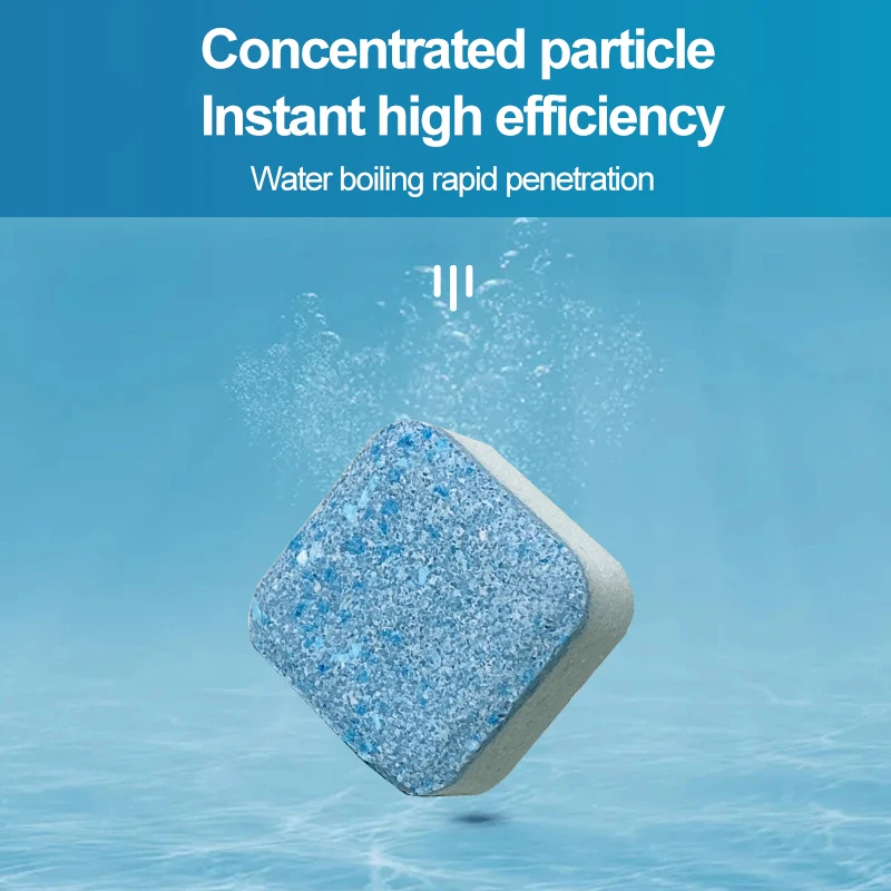 Manufacturer direct effervescent sheet washing machine cleaner Solid detergent laundry washing machine cleaning block