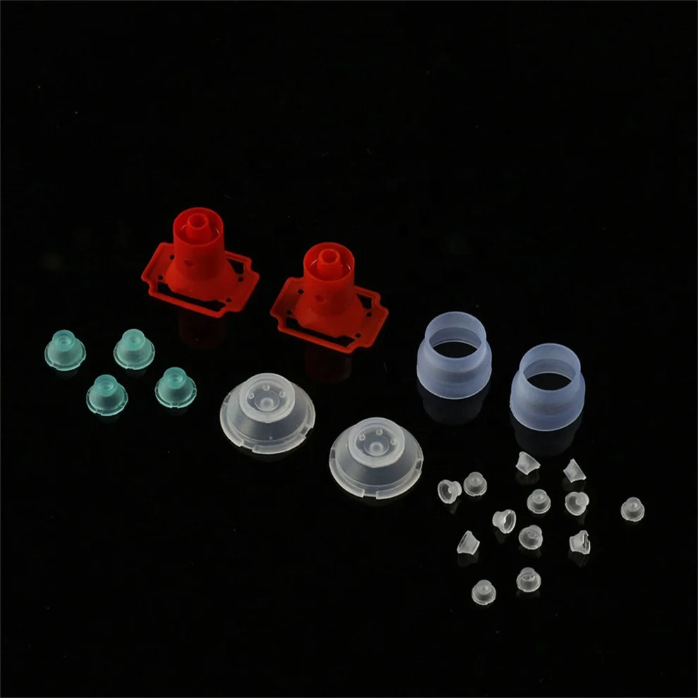 Injection Molding LSR Silicone Conductive Rubber Keypad Buttons