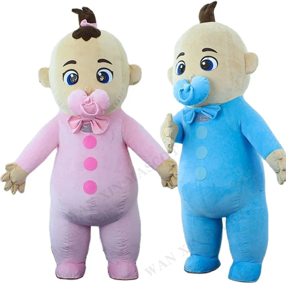 Opening Celebration Performance Inflated Garment Boys Girls Baby Inflatable Clothing Adult Cosplay Mascot Costume