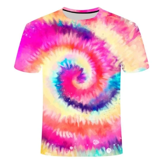 
clothes men tye dye hoodies unisex men fashion mens digital printing t-shirts 