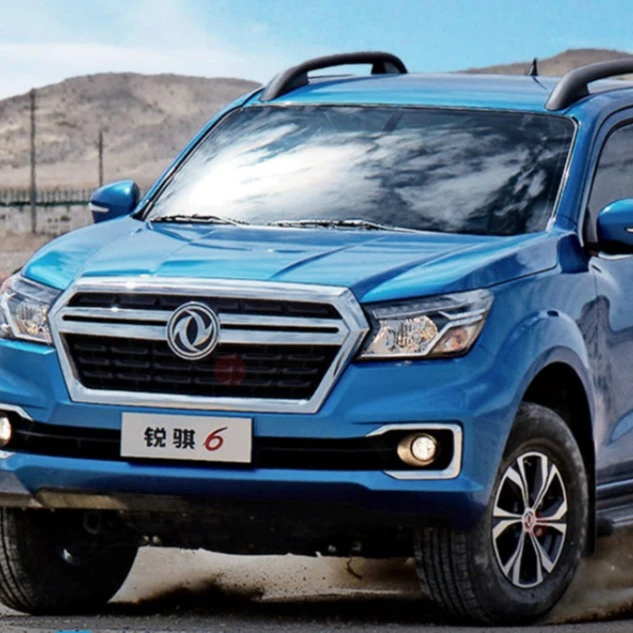 Dongfeng RICH 6 diesel engine pickup truck 4x4	with double cabin pickup for sale