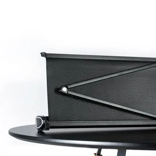 50 Inch Projection Screen 16:9 Portable Tabletop Matte White Foldable Table Projector Screen For Business Travel Cinema