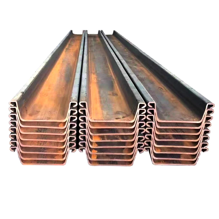 Sy295 Sy390 Hot Rolled Cold Formed Steel Sheet Pile Price for Building Concrete Usage