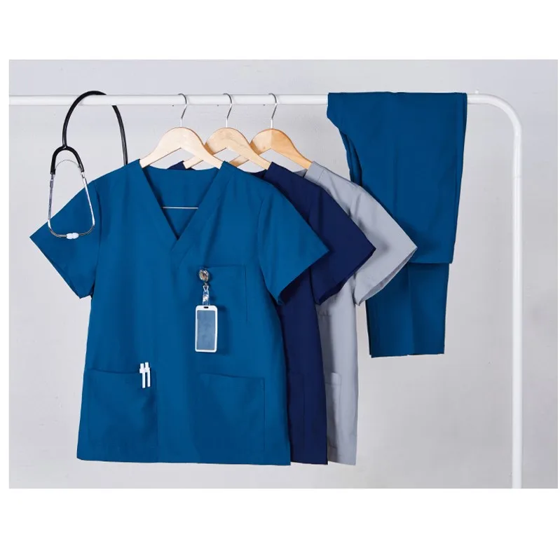 Медицинские товары, поставщик OEM, многоразовая униформа для мужчин и женщин для врачей